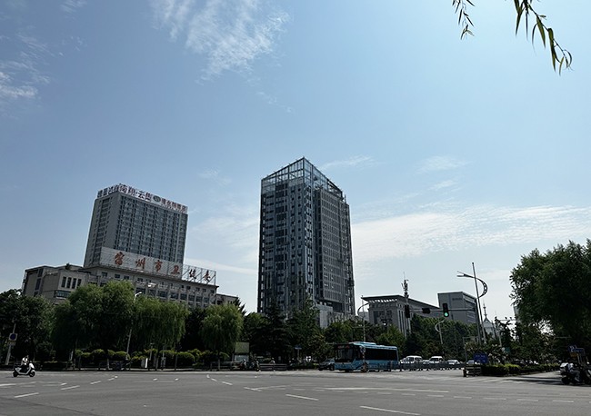 宿州农商银行综合业务楼外立面即将完美呈现