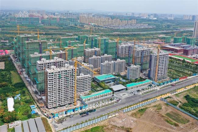 宿州房产网-秋染汴河湾 澜岛悦新颜 |青山·澜岛 9月工程进度播报